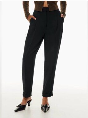 Aritzia Wilfred Black Blue Dashwood Pants - 8, NWOTs